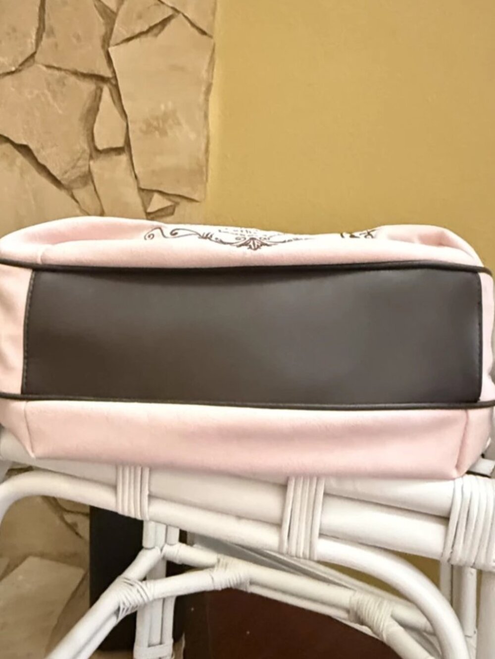 Y2K Haitus Studio Pink Gothic Vintage Tote Shoulder Bag NWOT - Picture 6 of 13